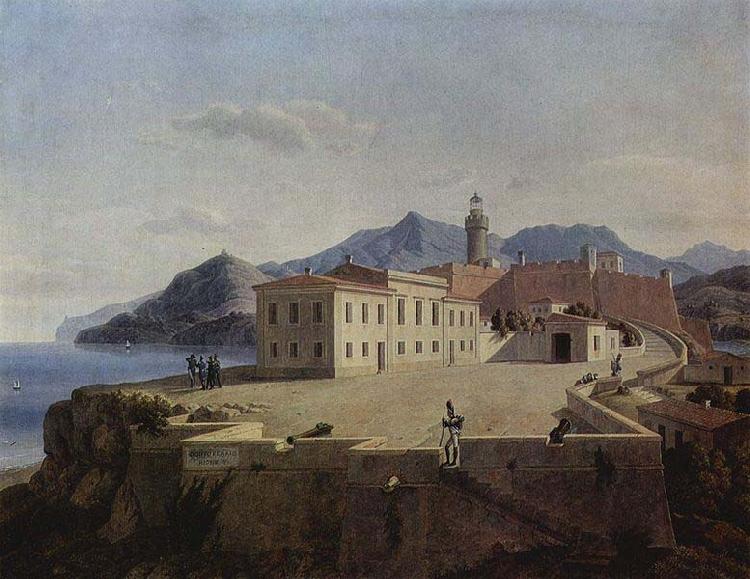 Leo von Klenze Napoleon in Portoferraio